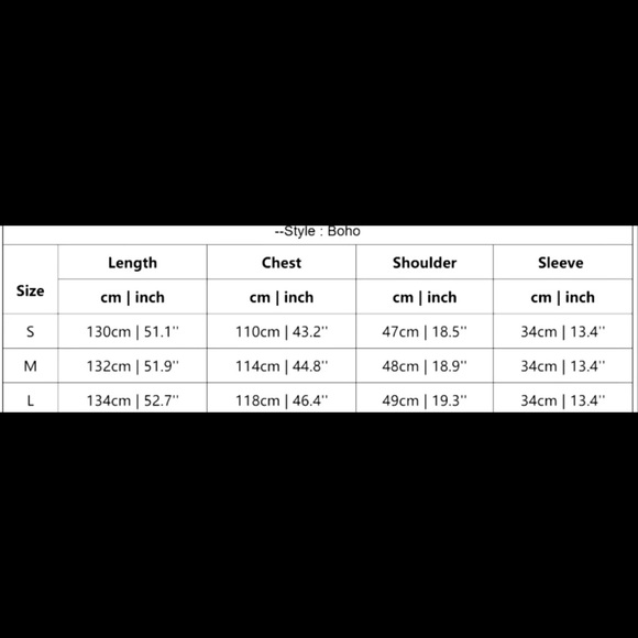 NEW 5⭐️ Boho Floral Kimono Duster, Vintage Canyon Bohemian Gypsy Robe Coverup - Picture 9 of 9